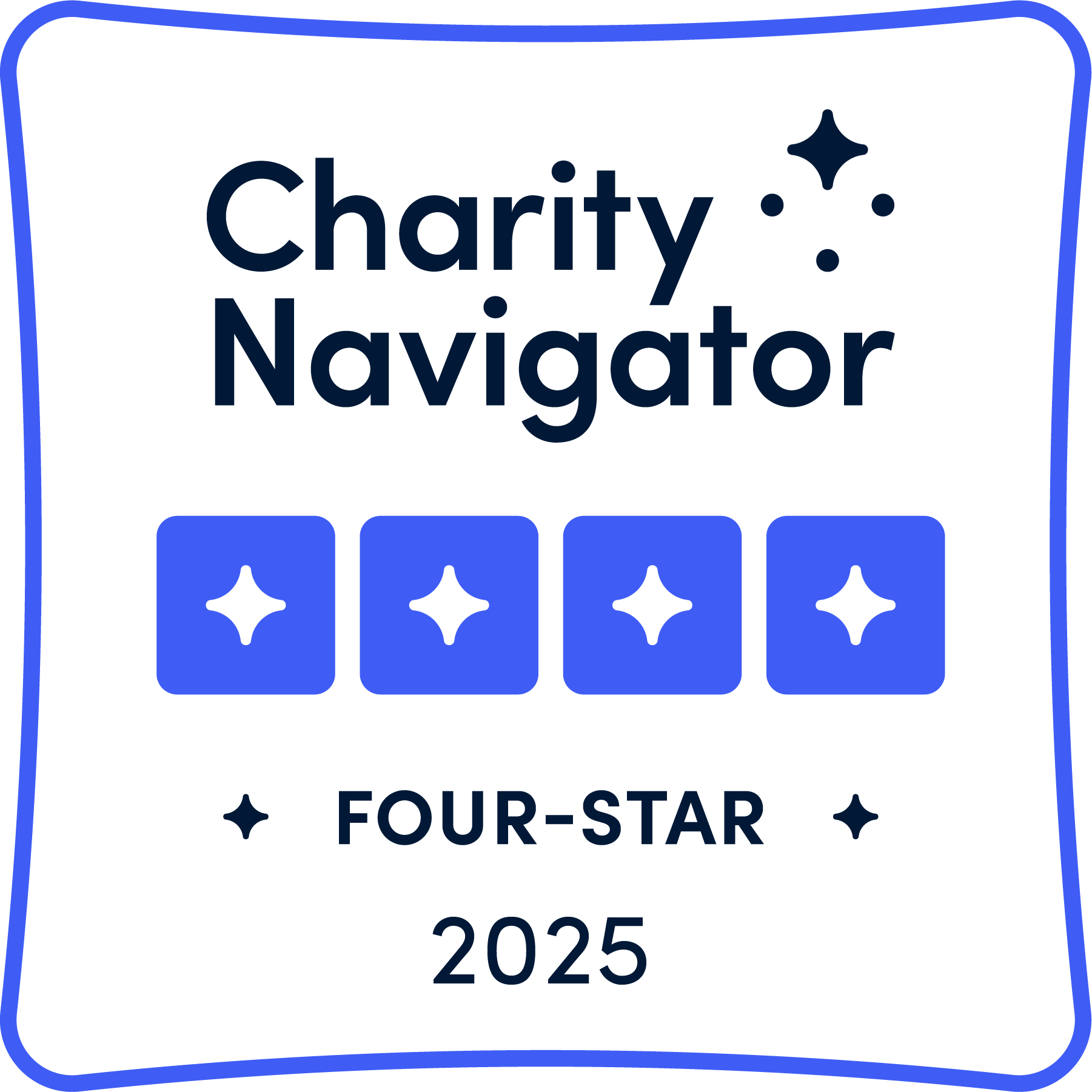 Charity Navigator Four Stars 2025